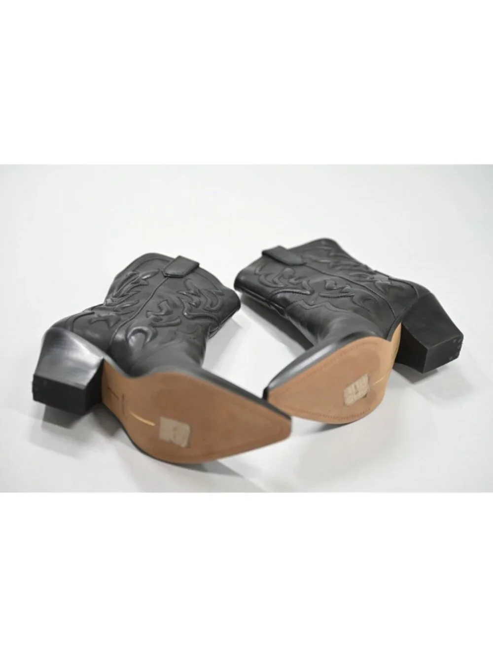 Dolce Vita Rimona Cowboy Boots in Black